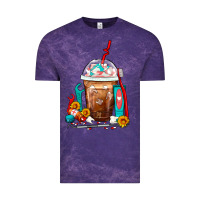 Cloud Purple Dentist Frappe Coffee Vintage Tee - FaDigitalArtStudio