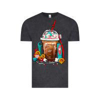 Vintage Black Dentist Frappe Coffee Vintage Tee - FaDigitalArtStudio