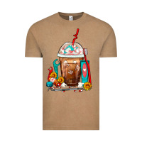 Vintage Coffee Dentist Frappe Coffee Vintage Tee - FaDigitalArtStudio