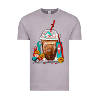 Vintage Zinc Dentist Frappe Coffee Vintage Tee - FaDigitalArtStudio