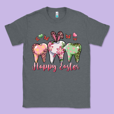 Happy Easter Dental Classic Tee Designed By Ranaportraitstore