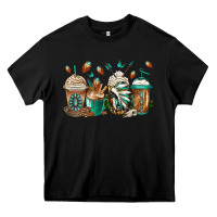 Black indian headdress coffee cups Heavy Core Tee - Jasminsmagicworld