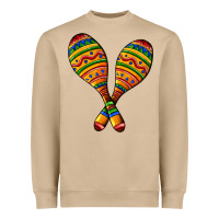 Mushroom mexican maracas Heavyweight Sweatshirt - AdoDesignShop