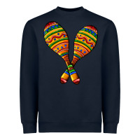 Navy mexican maracas Heavyweight Sweatshirt - AdoDesignShop