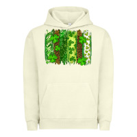 Pigment Pistachio St Patrick's Day Brushstrokes Urban Hoodie - RanaPortraitStore
