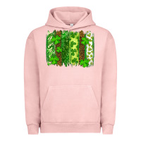 Pigment Salmon St Patrick's Day Brushstrokes Urban Hoodie - RanaPortraitStore