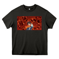 Asphalt wizard boy and owl Heavy Core Tee - TumblerDesignByShophia