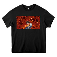 Black wizard boy and owl Heavy Core Tee - TumblerDesignByShophia