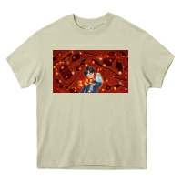 Mossy wizard boy and owl Heavy Core Tee - TumblerDesignByShophia