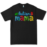 Black autism mama Premium Tee - CowGirlArtShop