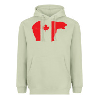 Matcha canada t shirt love canada bear proud canadian canada day t shirt Heavyweight Hoodie - baoMotion