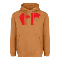 Meerkat canada t shirt love canada bear proud canadian canada day t shirt Heavyweight Hoodie - baoMotion
