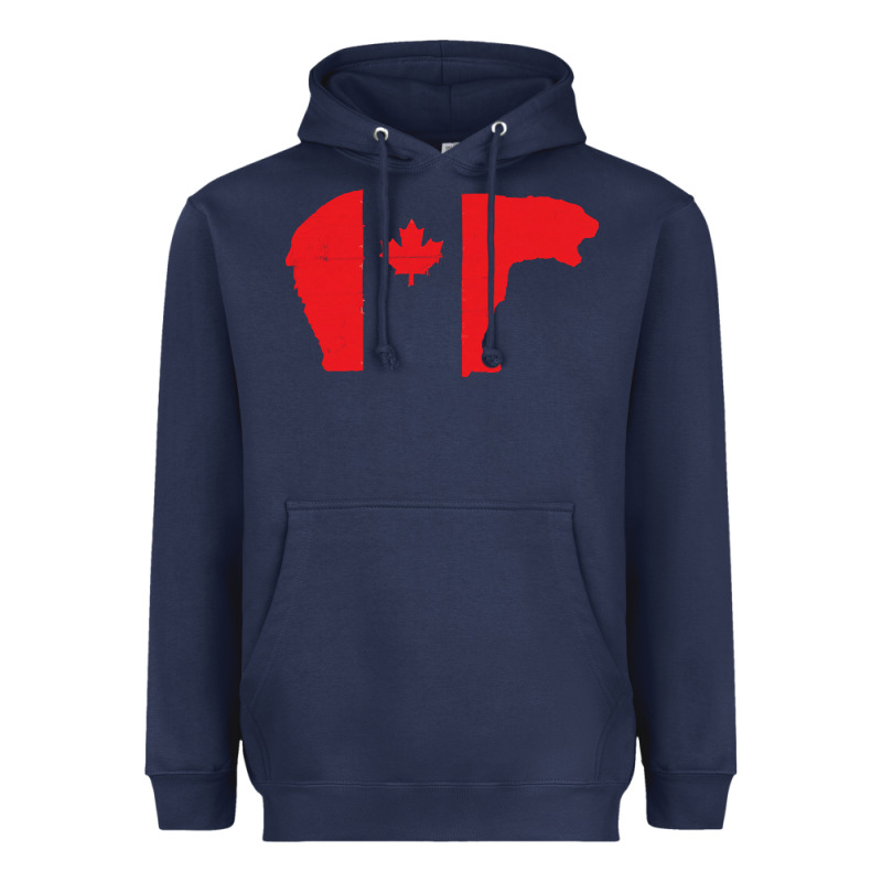 Canada T Shirt Love Canada Bear Proud Canadian Canada Day T Shirt Heavyweight Hoodie by baoMotion | Teevron