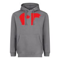Storm canada t shirt love canada bear proud canadian canada day t shirt Heavyweight Hoodie - baoMotion