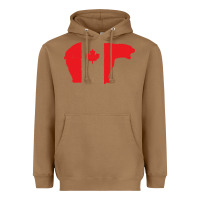 Toasted Coconut canada t shirt love canada bear proud canadian canada day t shirt Heavyweight Hoodie - baoMotion