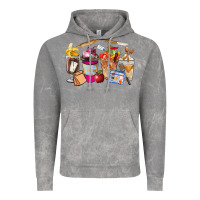 Cloud Rock Lunch Lady Coffee Cups Vintage Hoodie - FaDigitalArtStudio