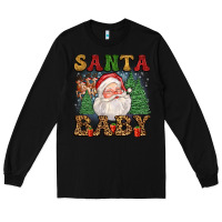 Black santa baby Long Sleeve Tee - FaDigitalArtStudio