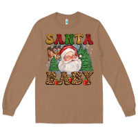 Toasted Coconut santa baby Long Sleeve Tee - FaDigitalArtStudio