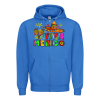 True Royal viva mexico Zipper Hoodie - AdoDesignShop
