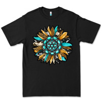 Black gemstone sunflower Premium Tee - RanaPortraitStore