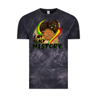 Cloud Black I am black history Vintage Tee - FaDigitalArtStudio