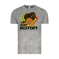 Cloud Rock I am black history Vintage Tee - FaDigitalArtStudio