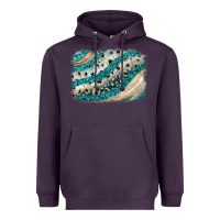 Plum turquoise glitter background Heavyweight Hoodie - JahusDesignShop