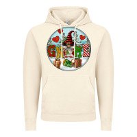 Vintage Artic Christmas Gnome Vintage Hoodie - FaDigitalArtStudio