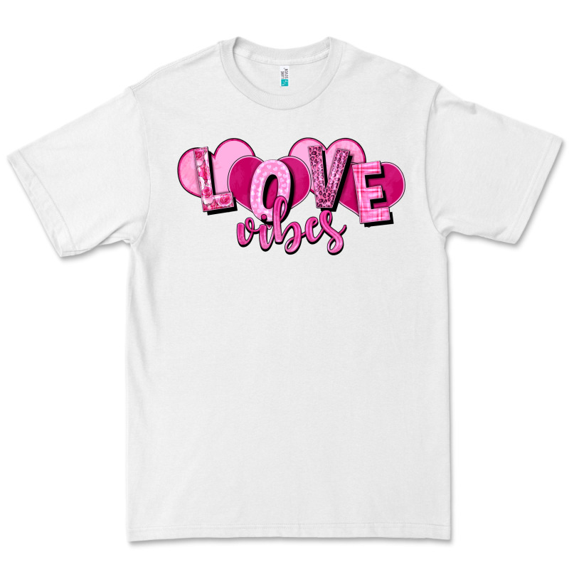 Love Vibes Valentine's Day Premium Tee by HowdyJamesFarm | Teevron