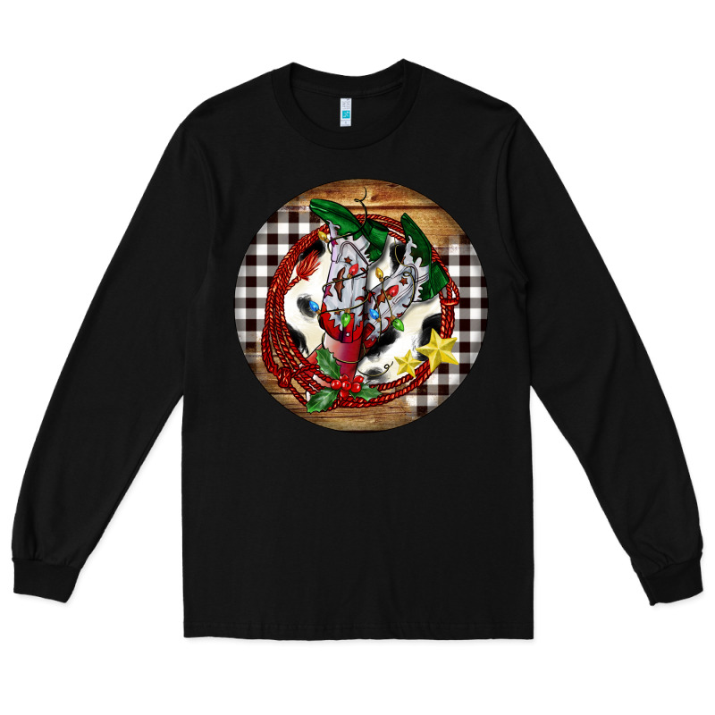 Cowgirl Boots Long Sleeve Tee by FaDigitalArtStudio | Teevron