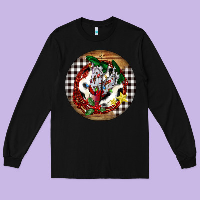 Cowgirl Boots Long Sleeve Tee Designed By Fadigitalartstudio
