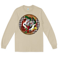 Mushroom Cowgirl Boots Long Sleeve Tee - FaDigitalArtStudio