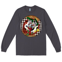 Smoke Cowgirl Boots Long Sleeve Tee - FaDigitalArtStudio