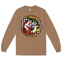 Toasted Coconut Cowgirl Boots Long Sleeve Tee - FaDigitalArtStudio