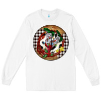 White Cowgirl Boots Long Sleeve Tee - FaDigitalArtStudio