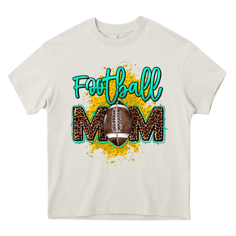 Football Mom Mother's Day Heavy Core Tee by HowdyJamesFarm | Teevron
