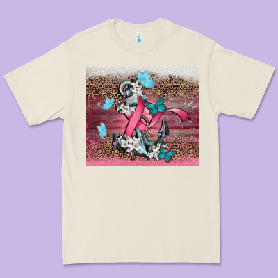 Cancer Awareness Anchor Premium Tee Designed By Cowgirlartshop