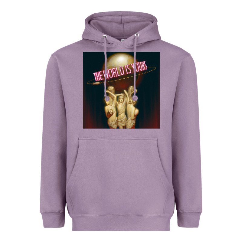 The World Is Yours Jeremiah Da Profit Heavyweight Hoodie by baoMotion | Teevron