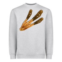 Heather Grey mexican churro's Heavyweight Sweatshirt - AdoDesignShop