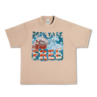 Burro Born to be free Urban Heavy Tee - FaDigitalArtStudio