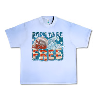 Grape Ice Born to be free Urban Heavy Tee - FaDigitalArtStudio