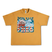Peanut Butter Born to be free Urban Heavy Tee - FaDigitalArtStudio