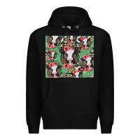 Black baby cow floral aztec tumbler Premium Hoodie - Jasminsmagicworld