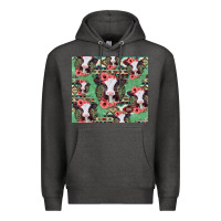 Baby Cow Floral Aztec Tumbler Premium Hoodie | Teevron