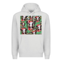 Dove Grey baby cow floral aztec tumbler Premium Hoodie - Jasminsmagicworld