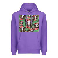 Purple baby cow floral aztec tumbler Premium Hoodie - Jasminsmagicworld