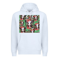 White baby cow floral aztec tumbler Premium Hoodie - Jasminsmagicworld
