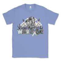 Colony Blue brain cancer warrior Classic Tee - CowGirlArtShop