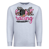 Heather Grey gone racing Premium Sweatshirt - JahusDesignShop
