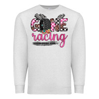 Oatmeal Heather gone racing Premium Sweatshirt - JahusDesignShop